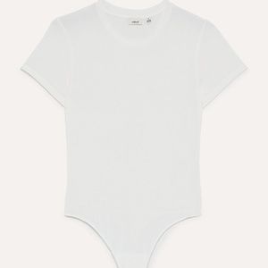 Aritzia Wilfred Florilège Bodysuit White